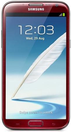 Смартфон Samsung Galaxy Note 2 GT-N7100 Red - Санкт-Петербург