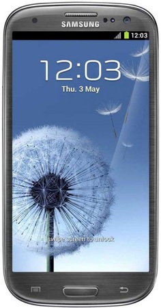 Смартфон Samsung Galaxy S3 GT-I9300 16Gb Titanium grey - Санкт-Петербург